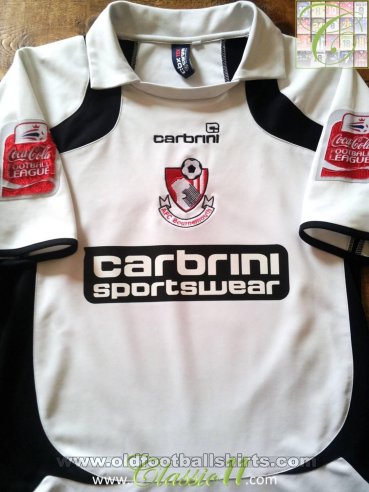 Bournemouth Third football shirt 2008 - 2010