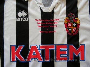 Spennymoor Town Home football shirt 2012 - 2013