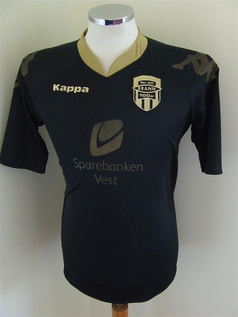 Maillot De Foot Brann Bergen 2008 - Taille S Adulte - Kappa - État Correct