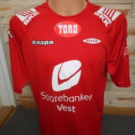 Brann Bergen Home football shirt 2006 - 2007 sponsored by Sparebanken Vest