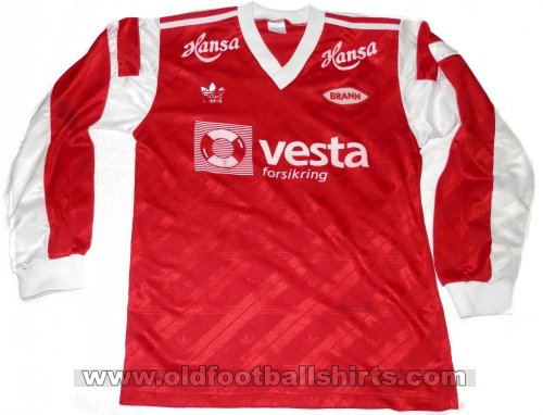 Brann Bergen Home football shirt 1991 - ?