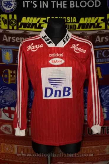Brann Bergen Home football shirt 1994 - 1995