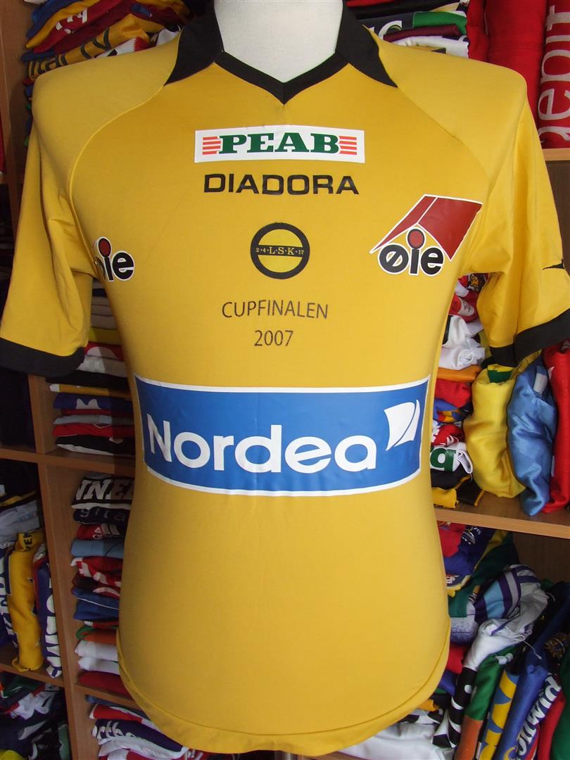 Lillestrm home football shirt 2007 Lillestrm home football shirt 2007