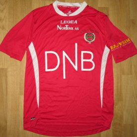Lillestrøm Home football shirt 2017 sponsored by DNB
