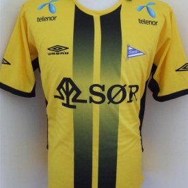 IK Start Home football shirt 2007 - 2008 sponsored by Sparebanken Sør