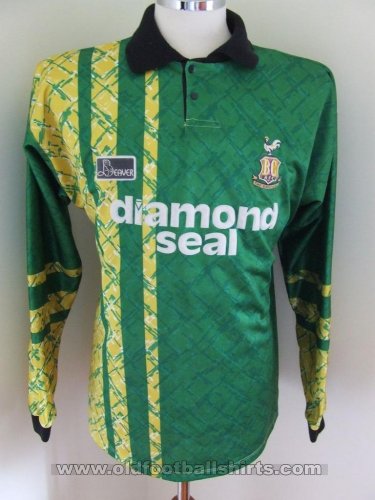 Bradford City Goalkeeper football shirt 1996 - 1997
