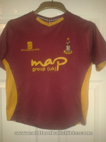 Bradford City Home football shirt 2009 - 2010