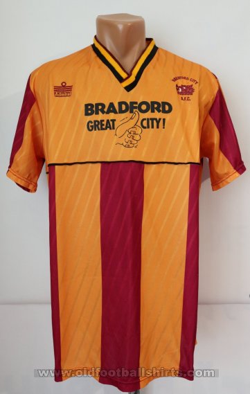 Bradford City Home football shirt 1987 - 1988