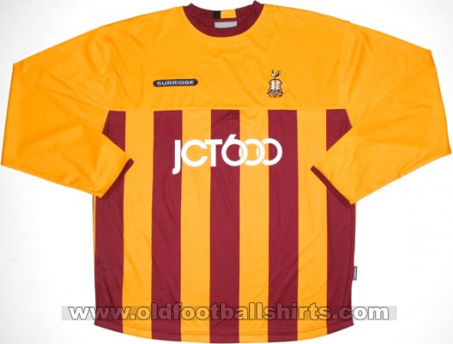 Bradford City Home football shirt 2004 - 2006