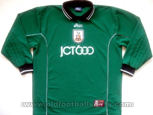 Bradford City Goalkeeper football shirt 1999 - 2001