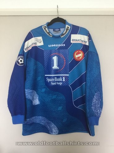 Tromso IL Goalkeeper football shirt 1997