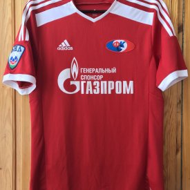 Sakhalin Yuzhno-Sakhalinsk Home football shirt 2014 - 2015 sponsored by Gazprom