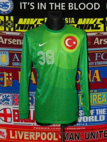 Turkey Goalkeeper football shirt 2012