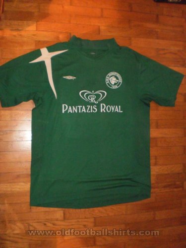 Panargiakos Home maglia di calcio 2006 - 2007