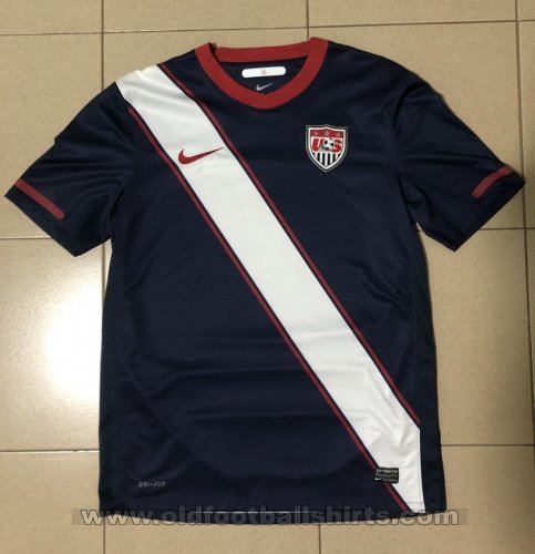 USA חוץ חולצת כדורגל 2010 - 2011