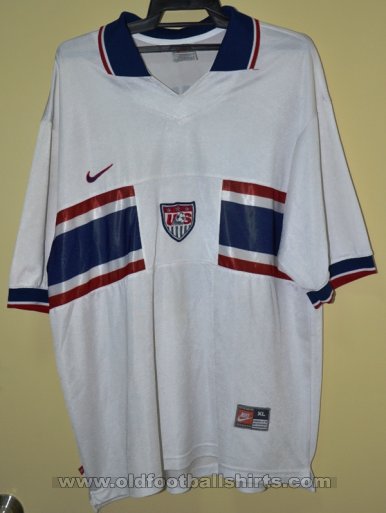 USA Home Maillot de foot 1995 - 1998