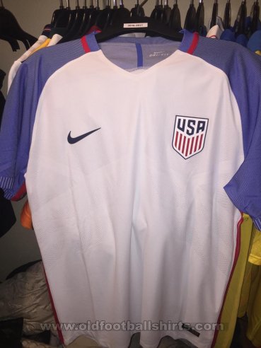 USA Home camisa de futebol 2016 - 2017