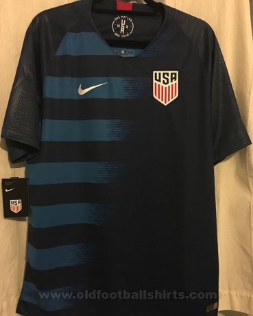 USA Выездная футболка 2018 - 2020