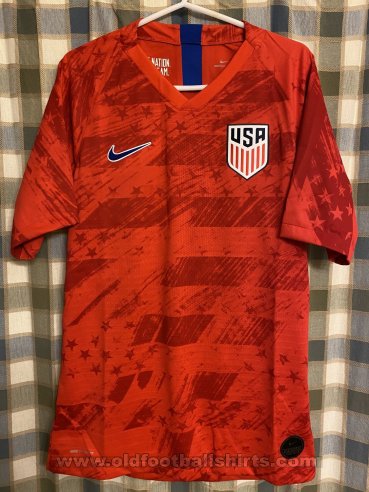 USA Visitante Camiseta de Fútbol 2019