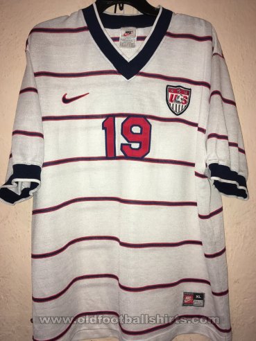 USA Home חולצת כדורגל 1997