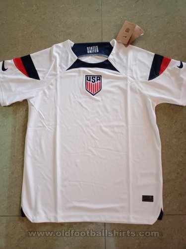 USA Home Camiseta de Fútbol 2022 - 2024