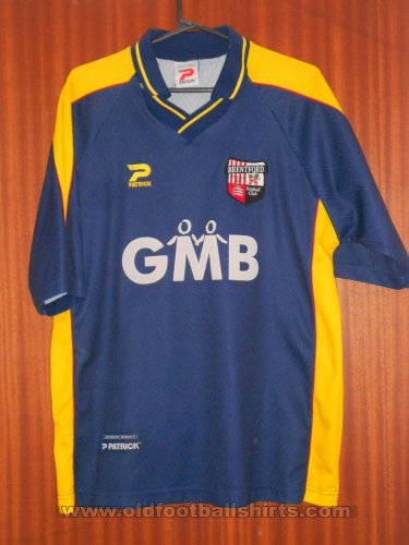 Brentford Away football shirt 2000 - 2002