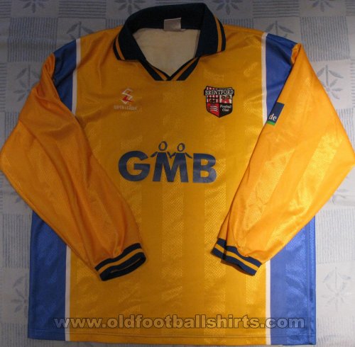 Brentford Away football shirt 1998 - 1999