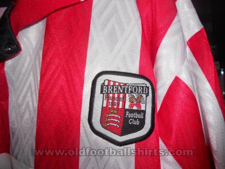 Brentford Home football shirt 1997 - 1998