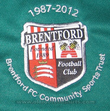 Brentford Goalkeeper football shirt 2012