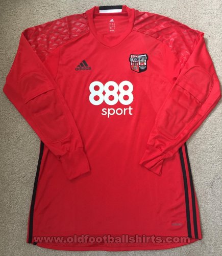 Brentford Goalkeeper football shirt 2016 - 2017