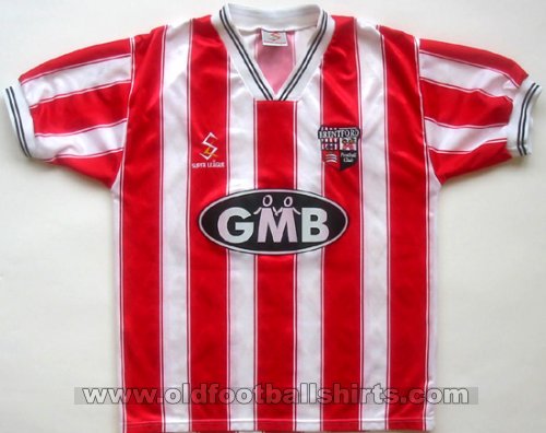 Brentford Home football shirt 1998 - 2000