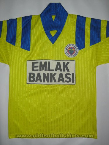 Fenerbahce Home football shirt 1991 - 1993