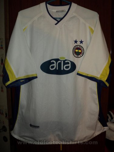 Fenerbahce Away football shirt 2001 - 2002