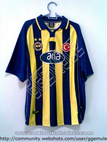 Fenerbahce Home football shirt 2001 - 2002