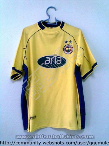 Fenerbahce Away football shirt 2002 - 2003
