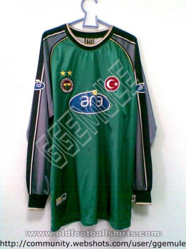 Fenerbahce Goalkeeper football shirt 2001 - 2002