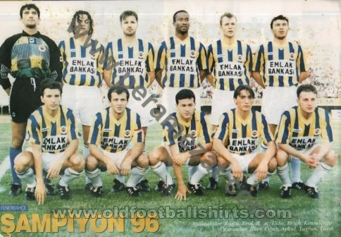 Fenerbahce Goalkeeper football shirt 1996 - ?