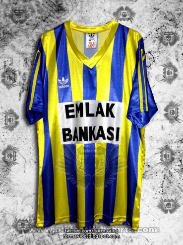 Fenerbahce Retro Replicas football shirt 1988 - 1989