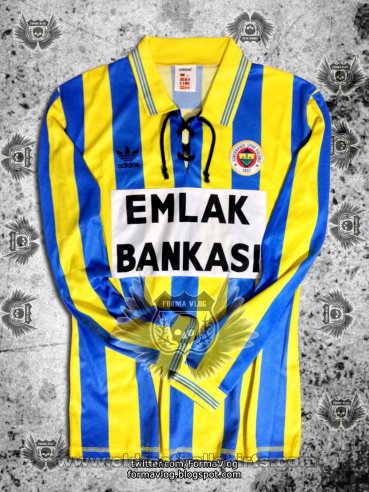 Fenerbahce Home football shirt 1990 - 1991