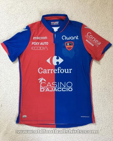 Gazélec Ajaccio Home football shirt 2017 - 2018