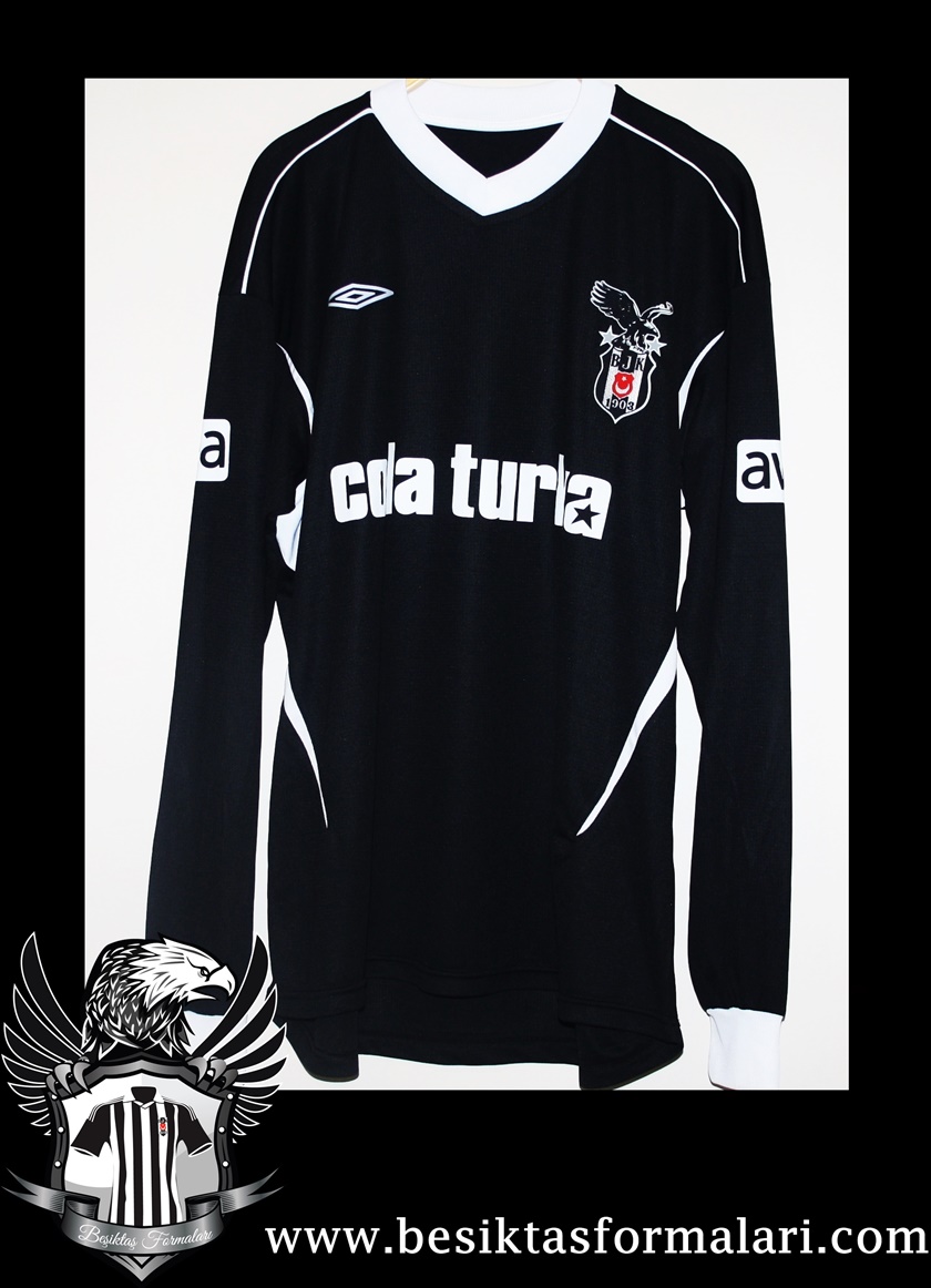 Maillot Domicile Besiktas JK 2007/08 - Umbro - Taille M - Noir - Occasion état 2/5