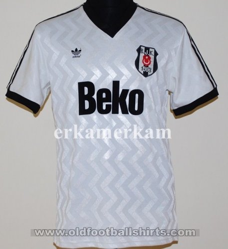 Besiktas Away football shirt 1989 - 1990