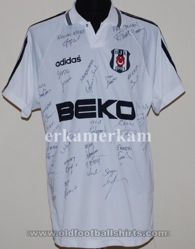 Besiktas φανέλα Κύπελλο φανέλα ποδόσφαιρου 1996