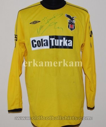 Besiktas Goalkeeper football shirt 2005 - 2006