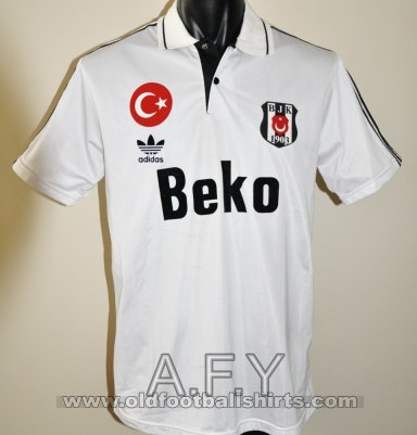 Besiktas Home חולצת כדורגל 1991 - 1992