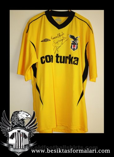 Besiktas Goleiro camisa de futebol 2007 - 2008