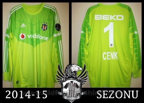 Besiktas Gardien de but Maillot de foot 2014 - 2015