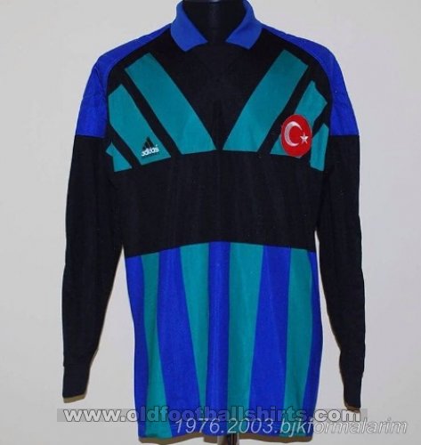 Besiktas Goalkeeper football shirt 1990 - 1991