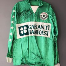 Besiktas Специальная футболка 1983 - 1984 sponsored by Garanti Bankasi