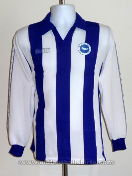 Brighton & Hove Albion Home maglia di calcio 1979 - 1980